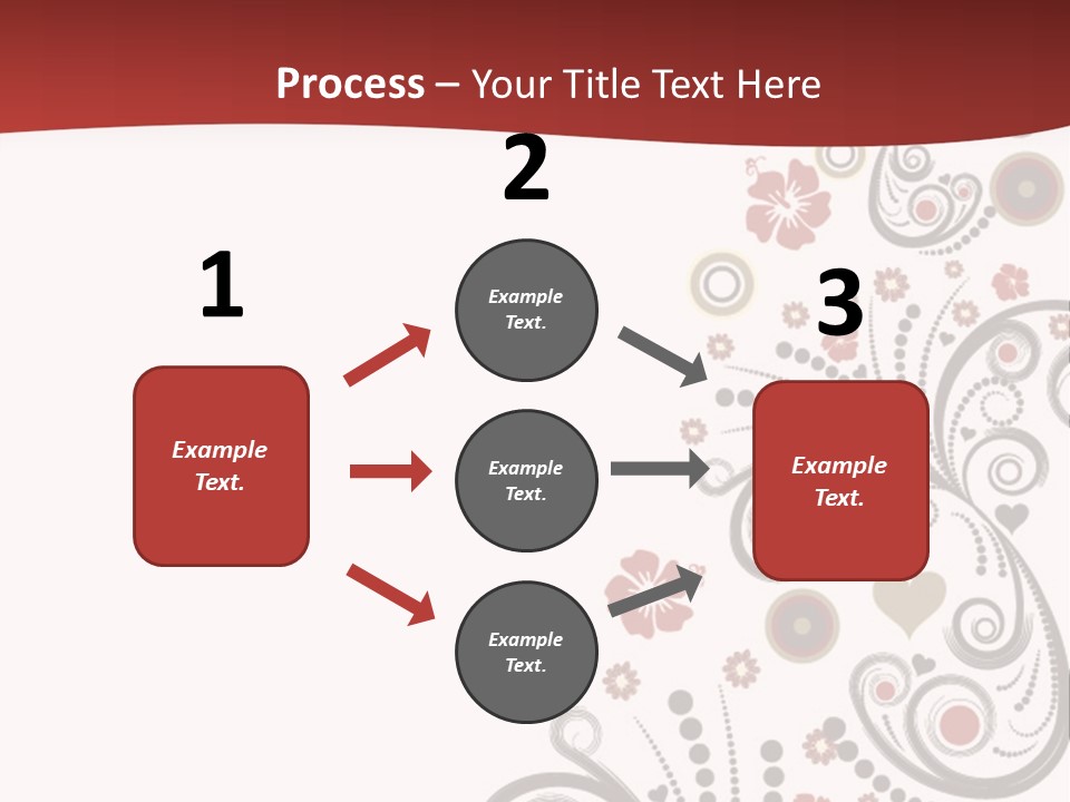 Plant Ornate Scratch PowerPoint Template