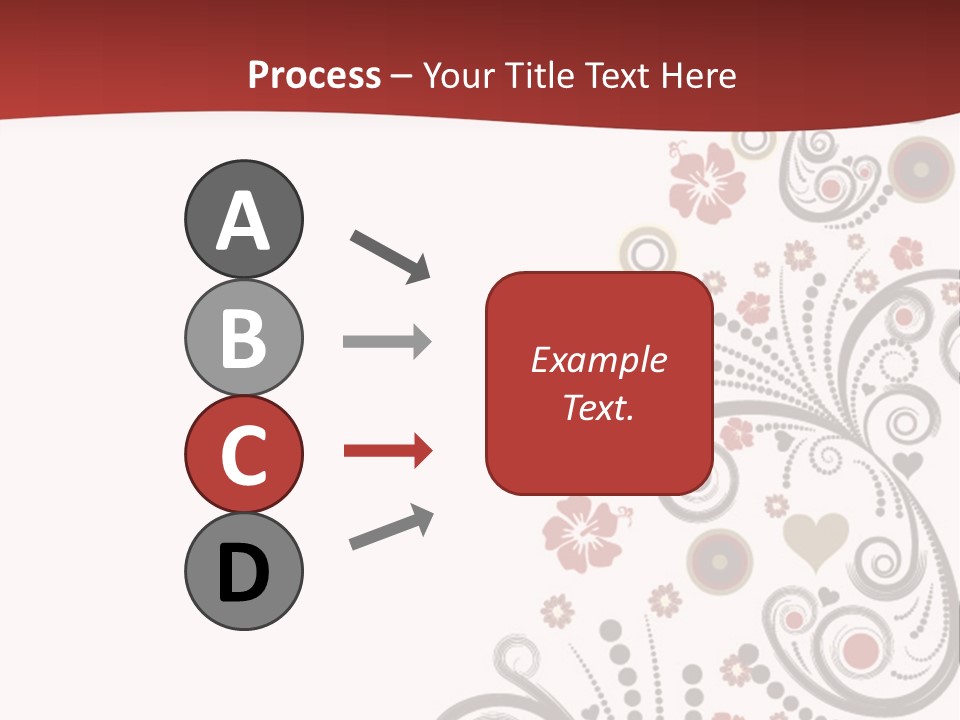 Plant Ornate Scratch PowerPoint Template