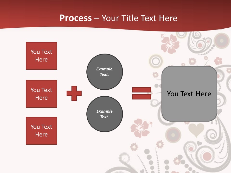 Plant Ornate Scratch PowerPoint Template