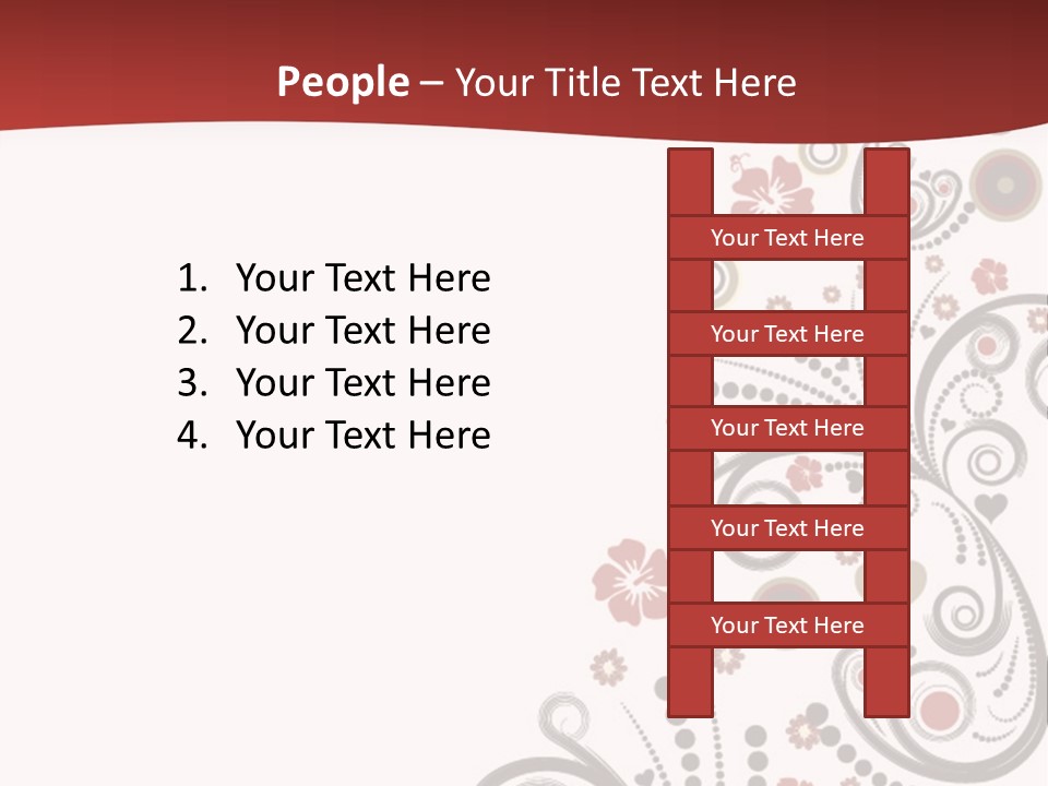 Plant Ornate Scratch PowerPoint Template