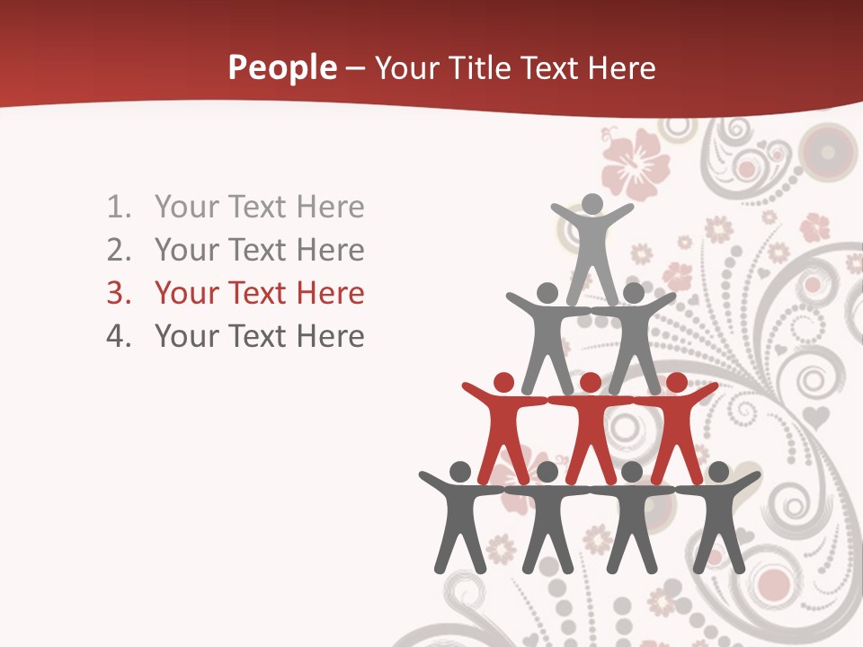 Plant Ornate Scratch PowerPoint Template