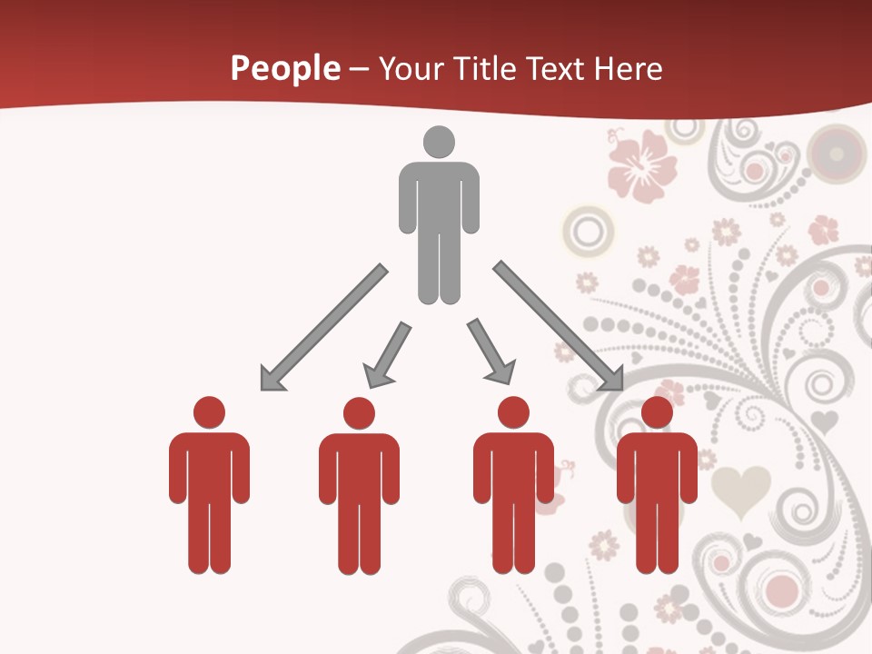 Plant Ornate Scratch PowerPoint Template