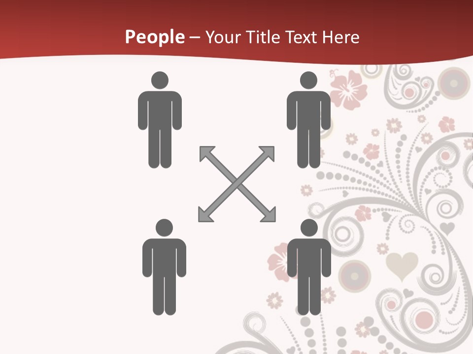 Plant Ornate Scratch PowerPoint Template