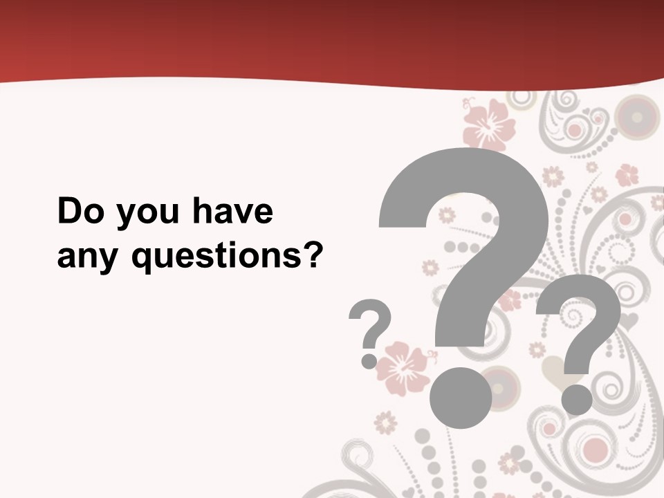 Plant Ornate Scratch PowerPoint Template