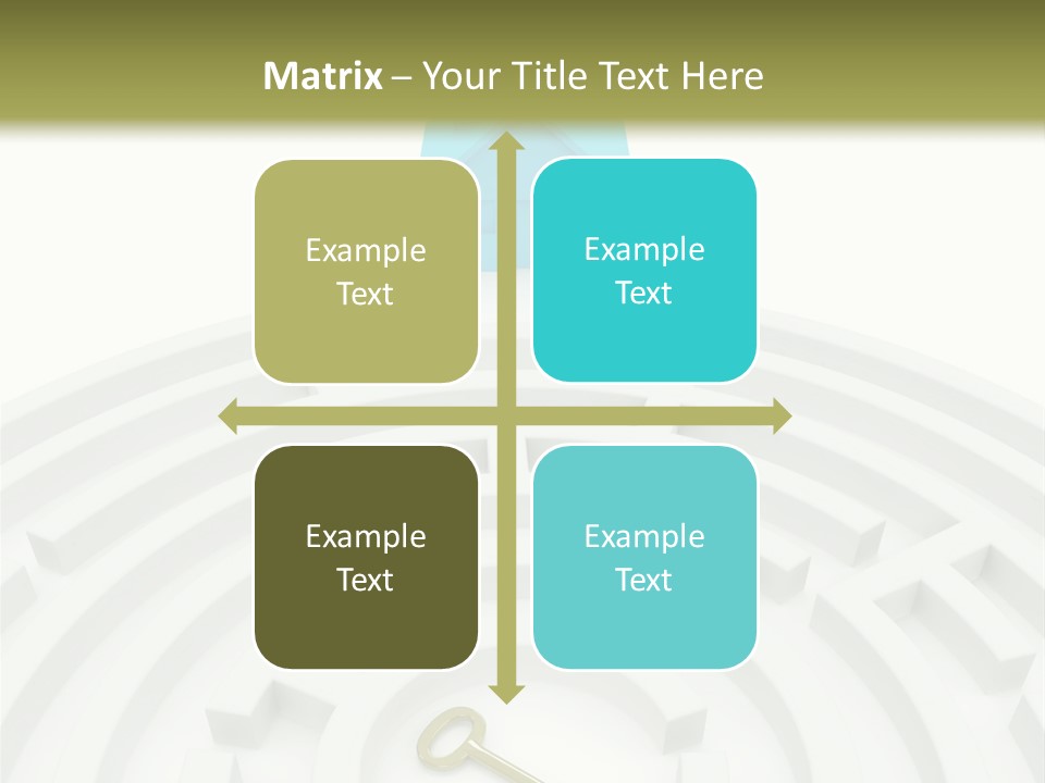 Exit Puzzle Riddle PowerPoint Template