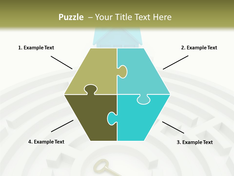 Exit Puzzle Riddle PowerPoint Template