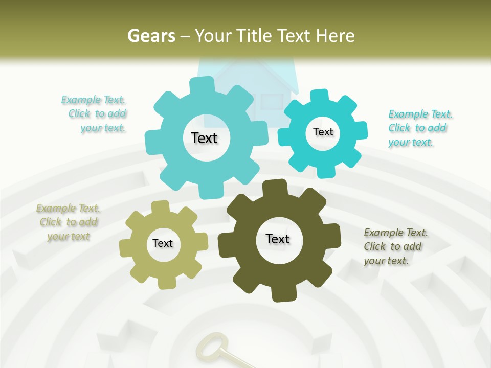 Exit Puzzle Riddle PowerPoint Template