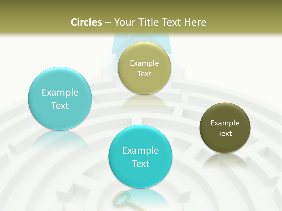 Exit Puzzle Riddle PowerPoint Template