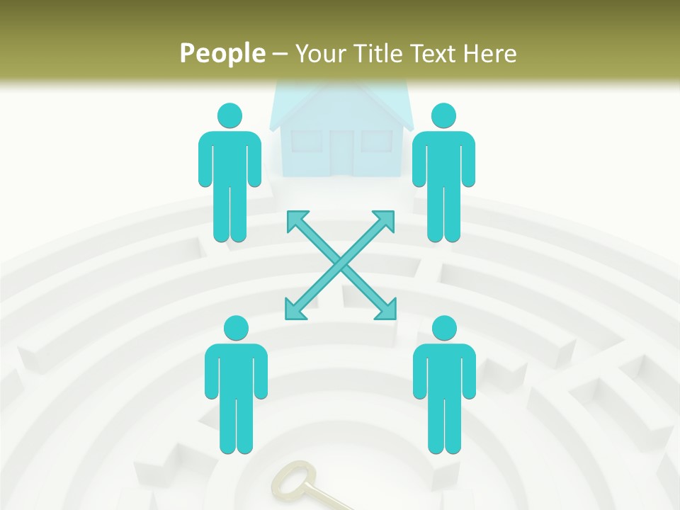 Exit Puzzle Riddle PowerPoint Template