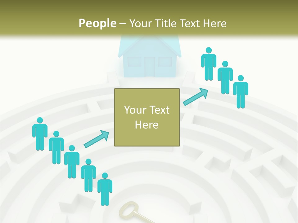 Exit Puzzle Riddle PowerPoint Template