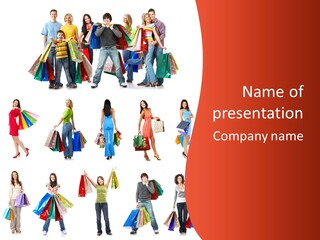 Group Background Market PowerPoint Template