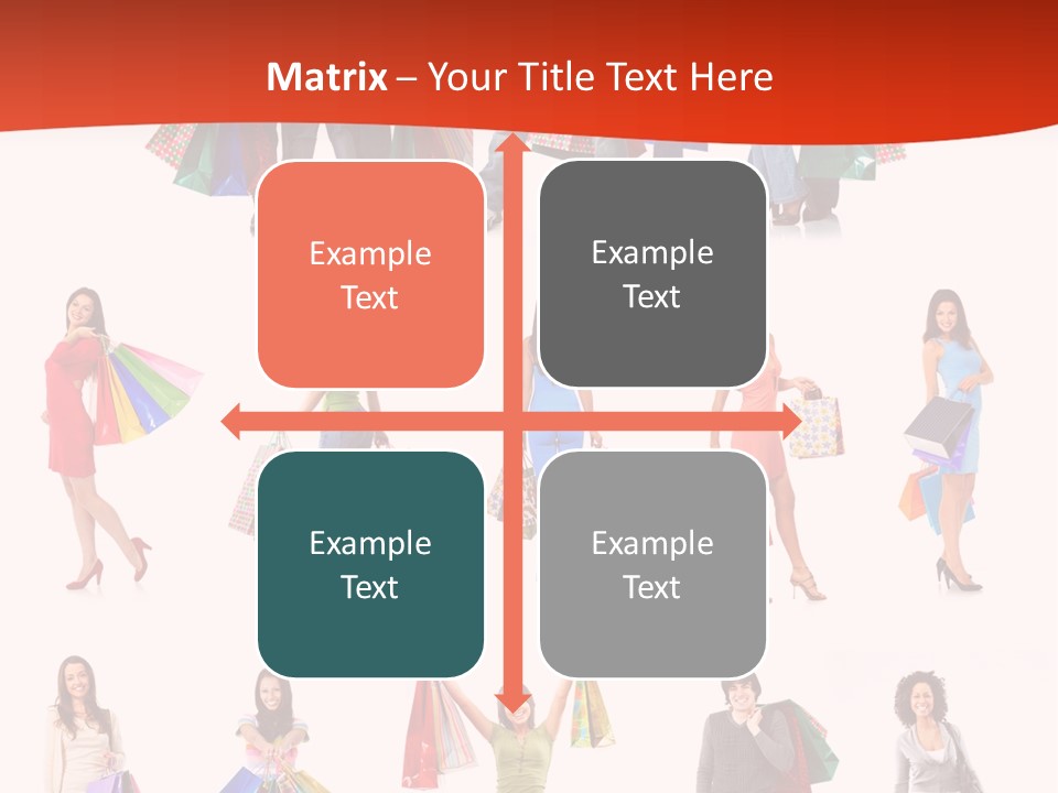 Group Background Market PowerPoint Template