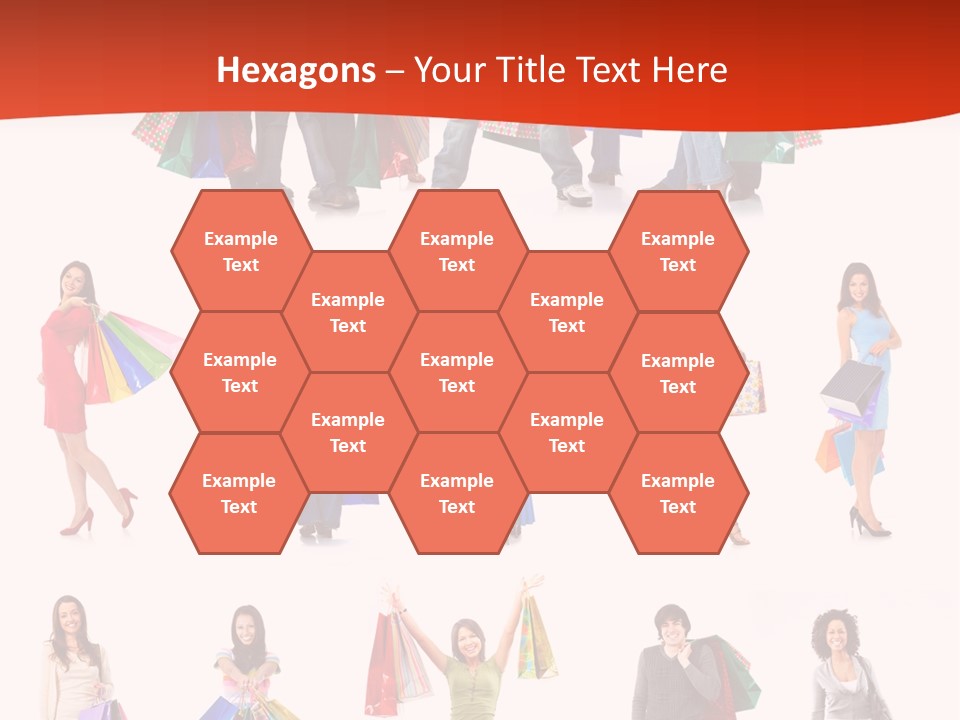 Group Background Market PowerPoint Template