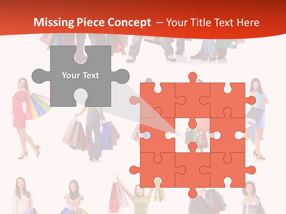 Group Background Market PowerPoint Template