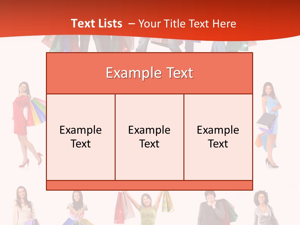 Group Background Market PowerPoint Template