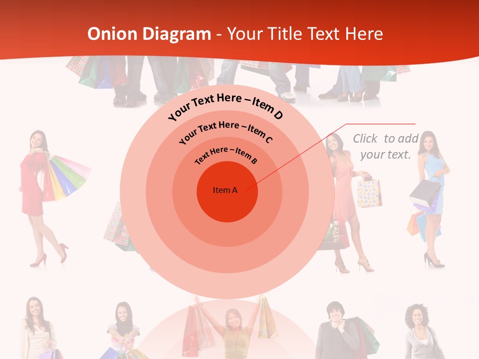 Group Background Market PowerPoint Template