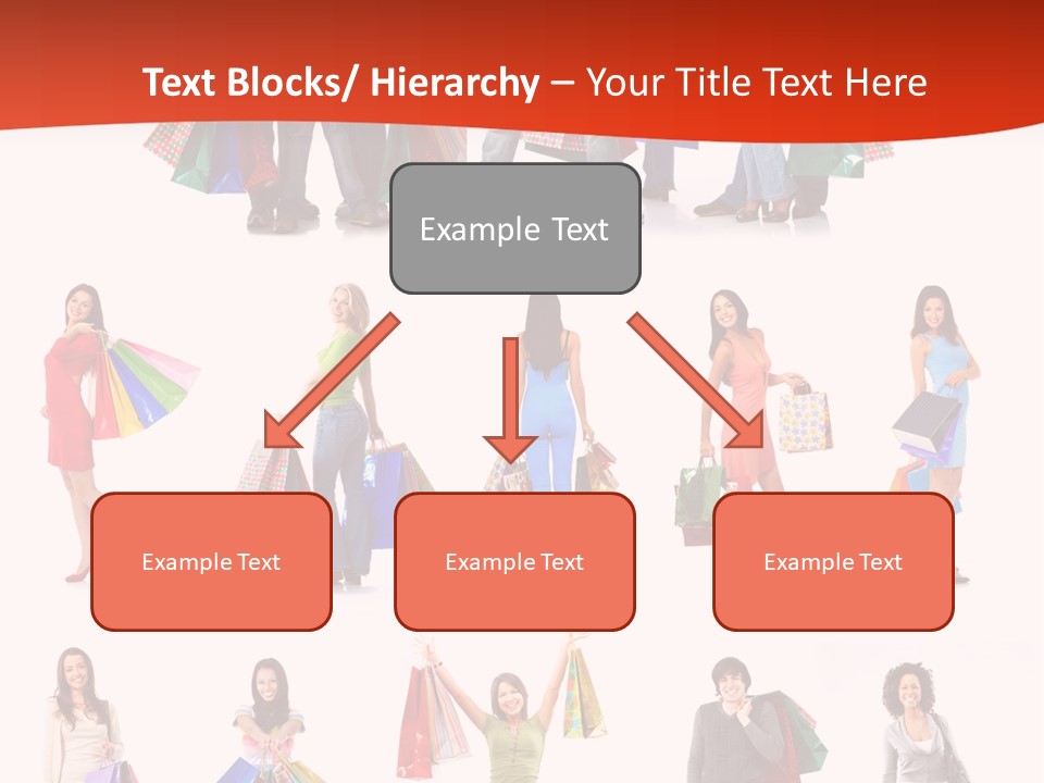 Group Background Market PowerPoint Template