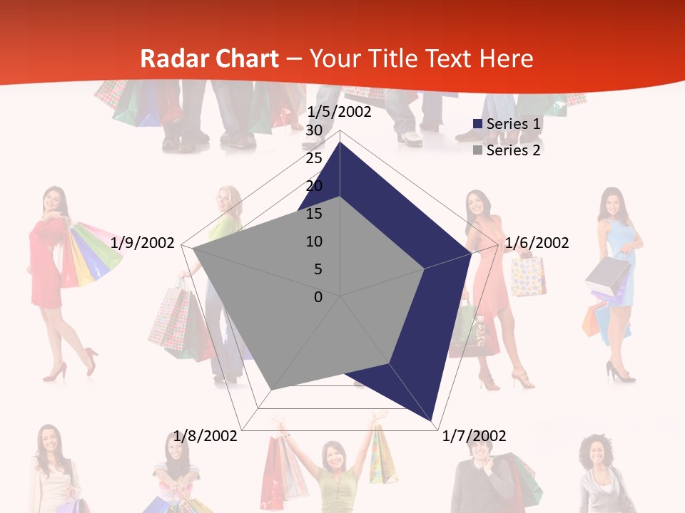 Group Background Market PowerPoint Template