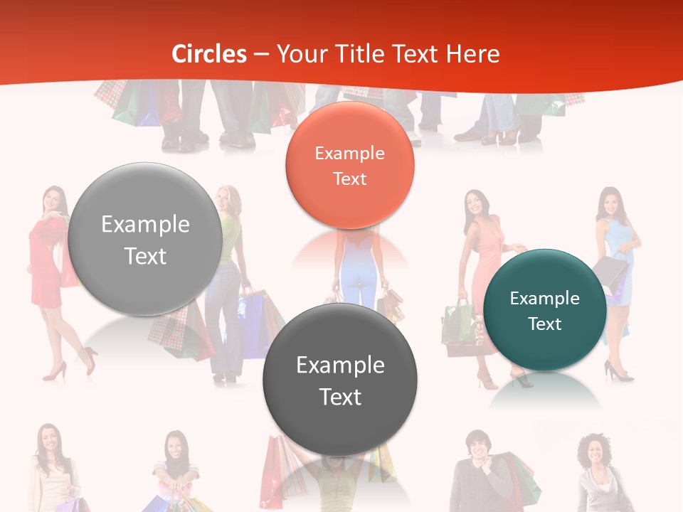 Group Background Market PowerPoint Template