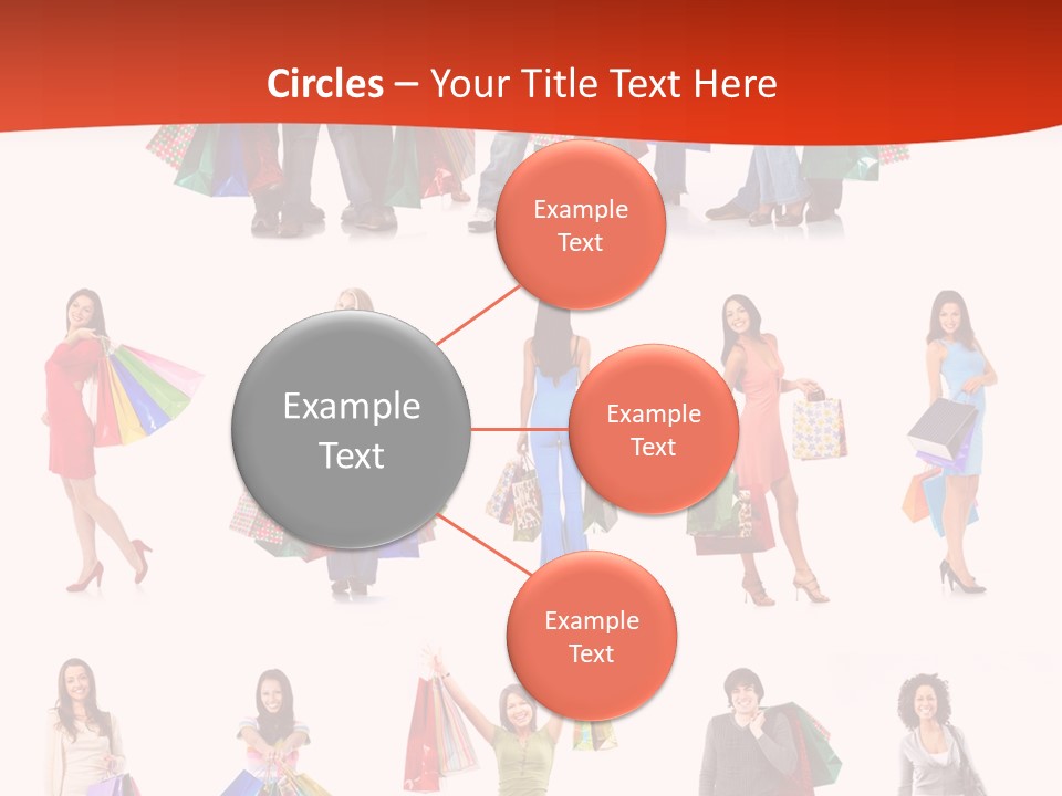 Group Background Market PowerPoint Template