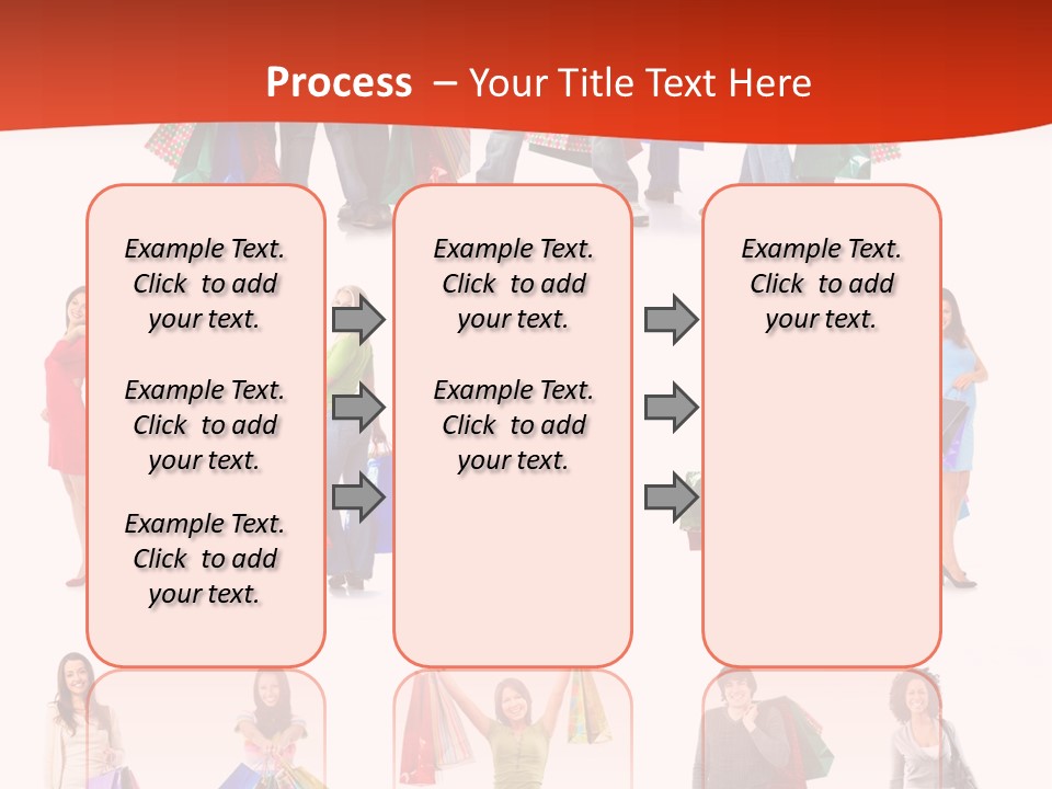 Group Background Market PowerPoint Template