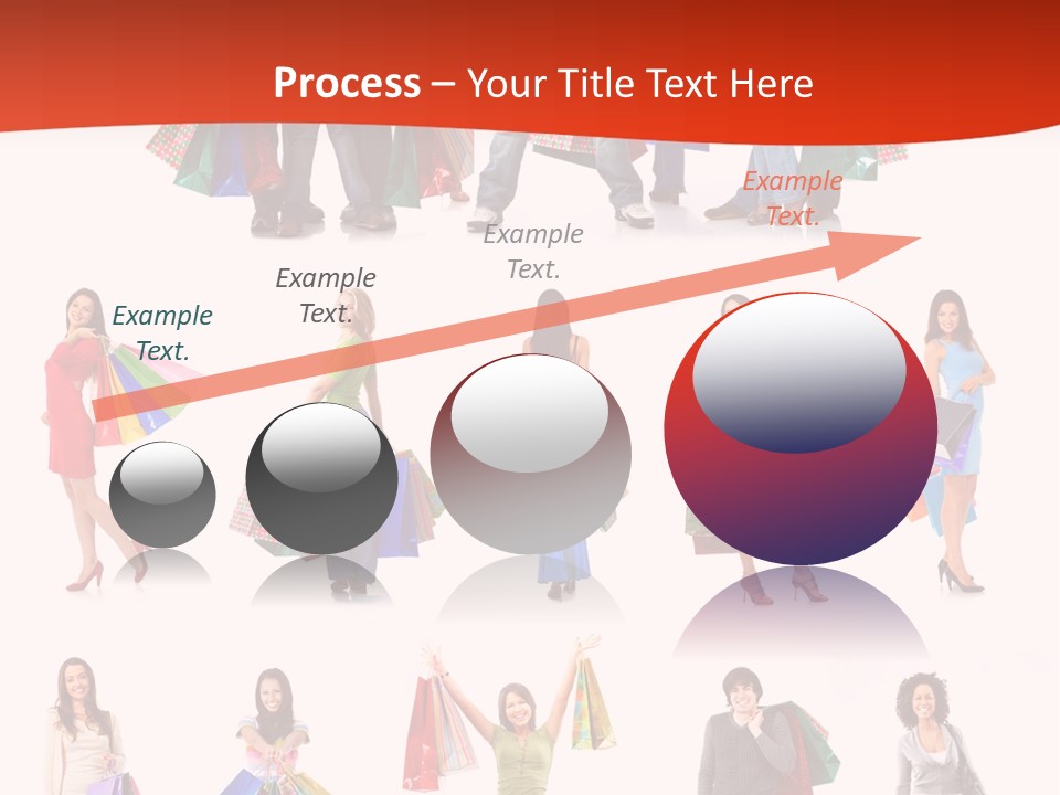 Group Background Market PowerPoint Template