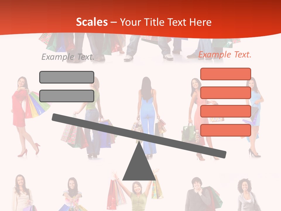 Group Background Market PowerPoint Template