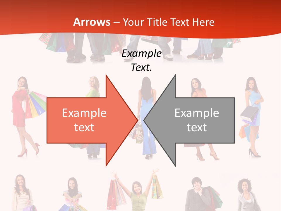 Group Background Market PowerPoint Template