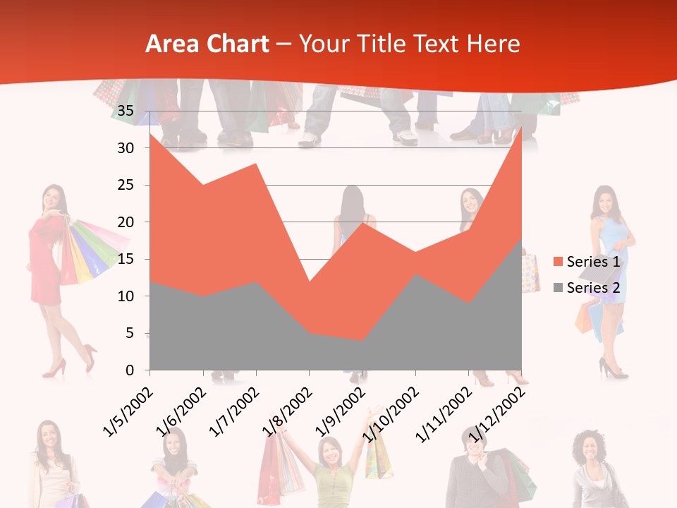 Group Background Market PowerPoint Template