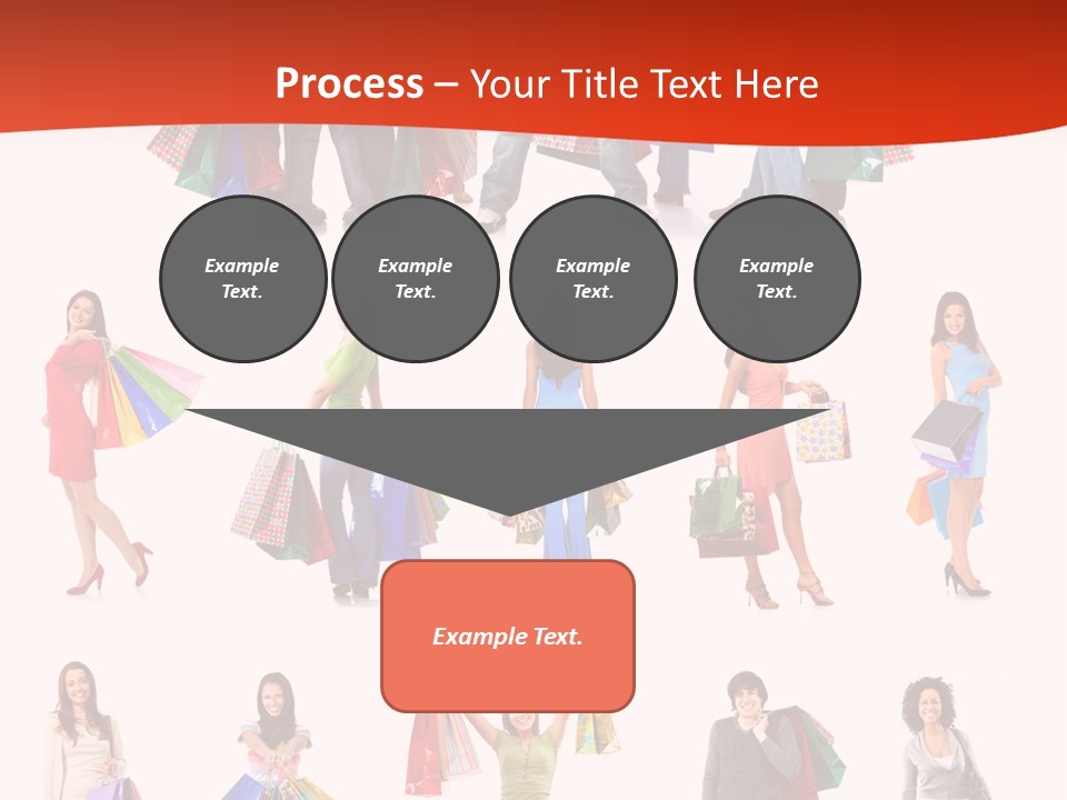 Group Background Market PowerPoint Template