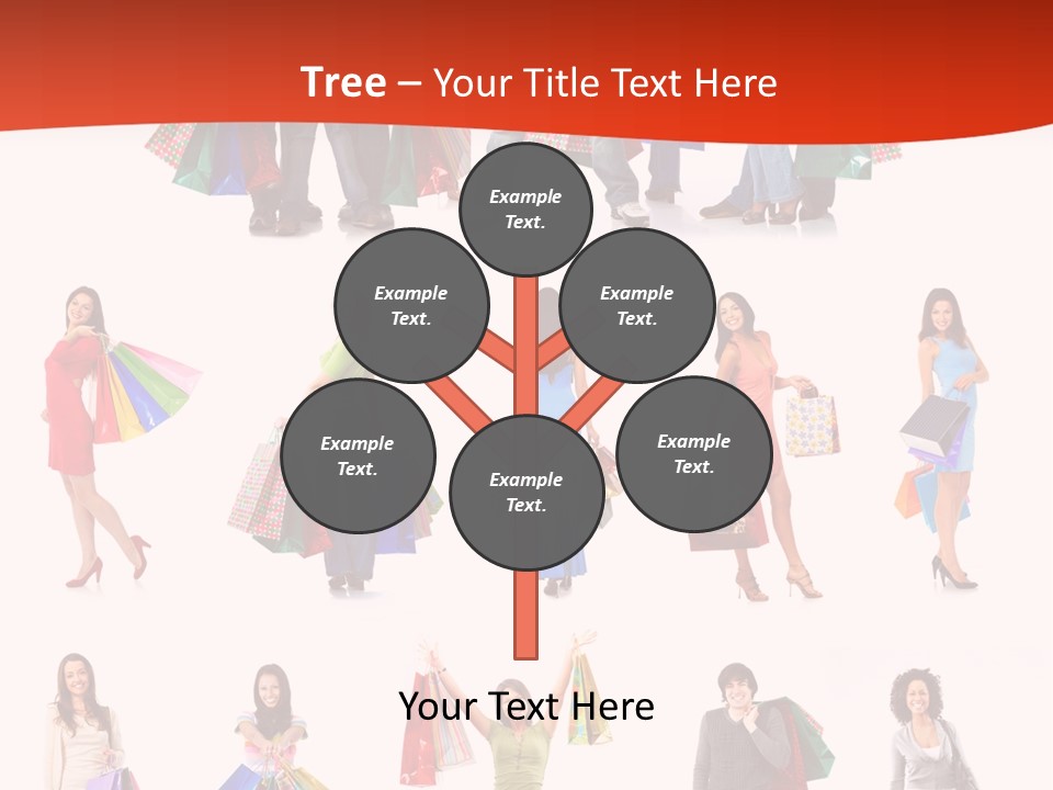 Group Background Market PowerPoint Template