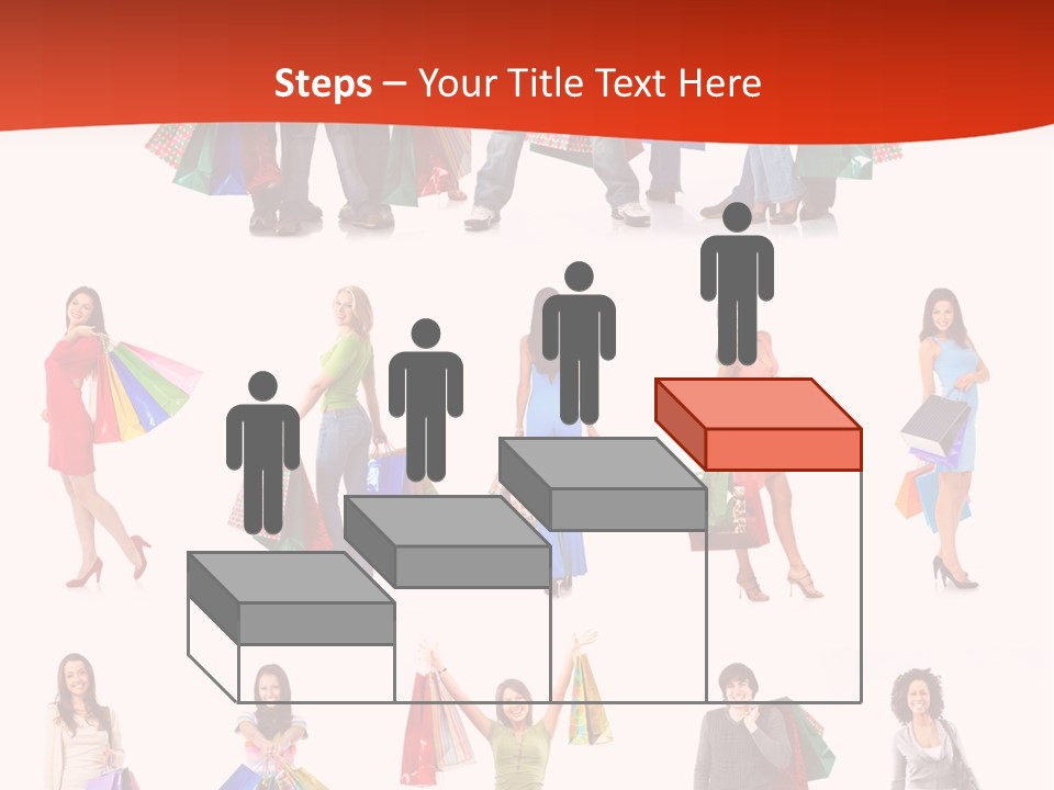 Group Background Market PowerPoint Template