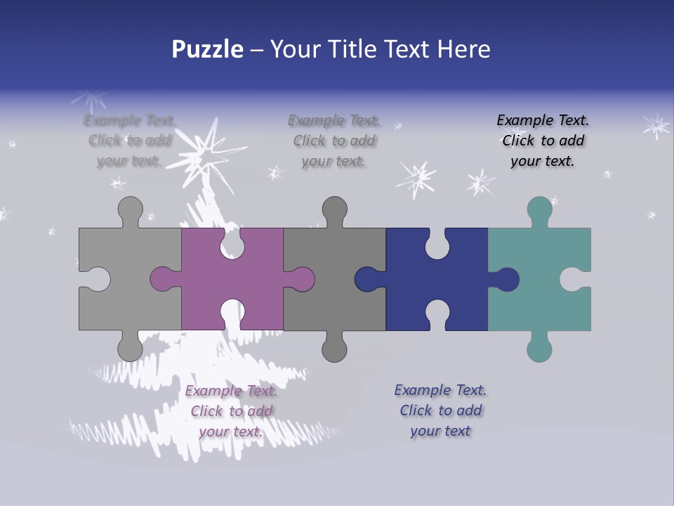 Snow Silent Cold PowerPoint Template