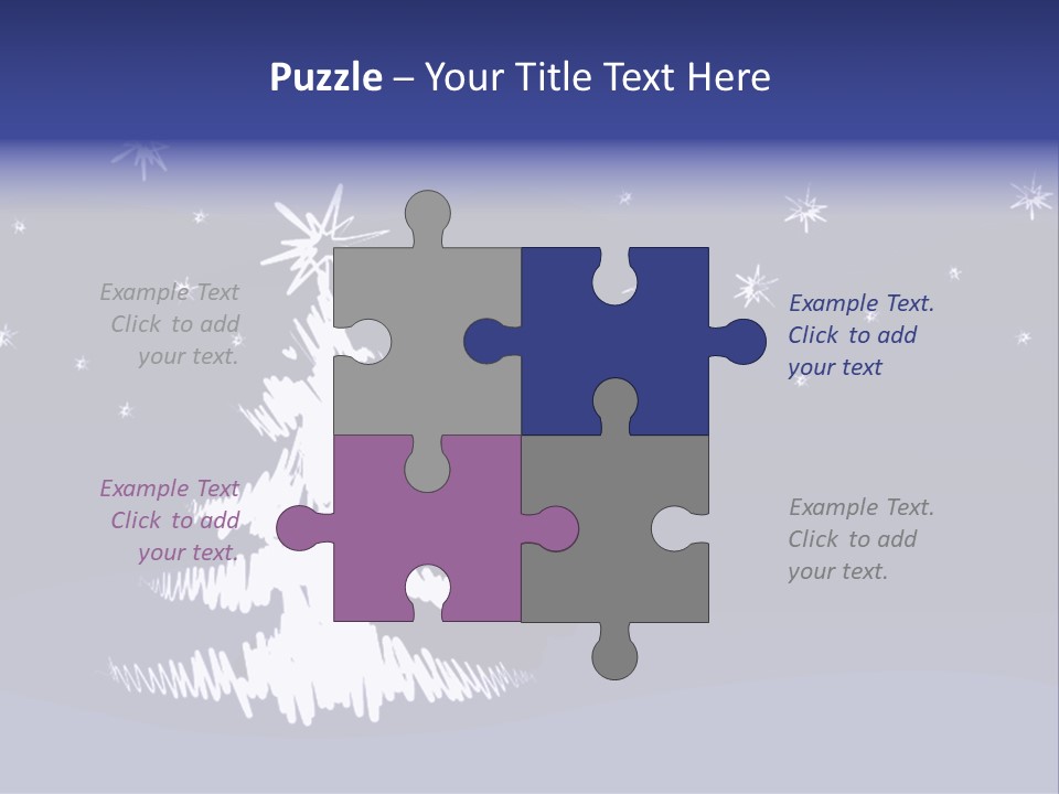 Snow Silent Cold PowerPoint Template