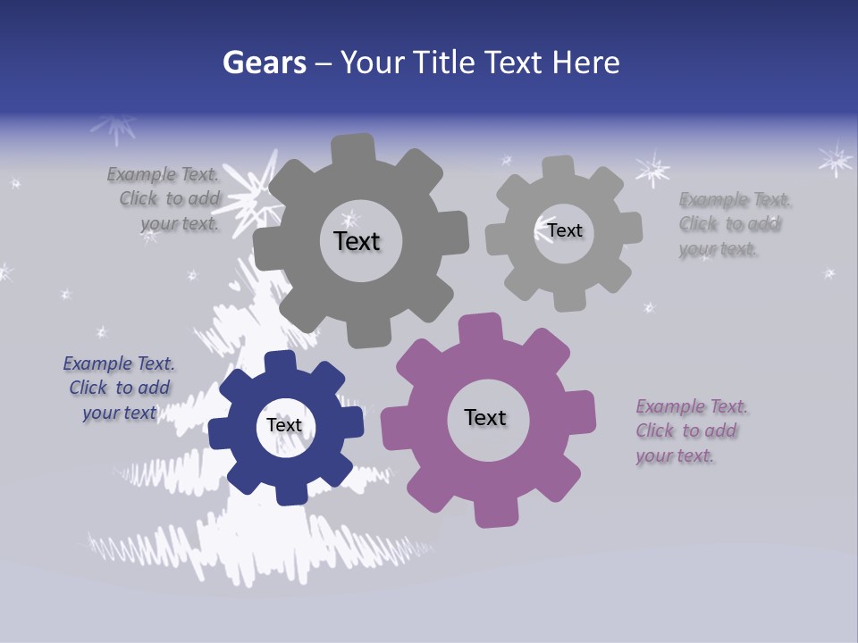 Snow Silent Cold PowerPoint Template