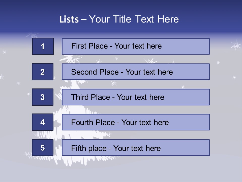 Snow Silent Cold PowerPoint Template