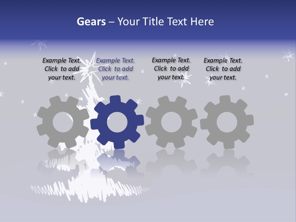 Snow Silent Cold PowerPoint Template