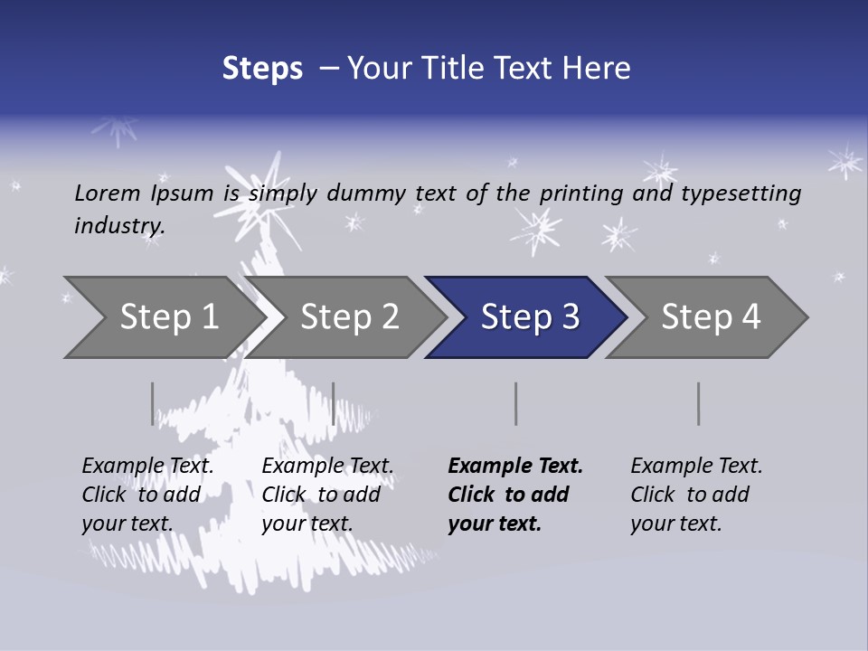 Snow Silent Cold PowerPoint Template
