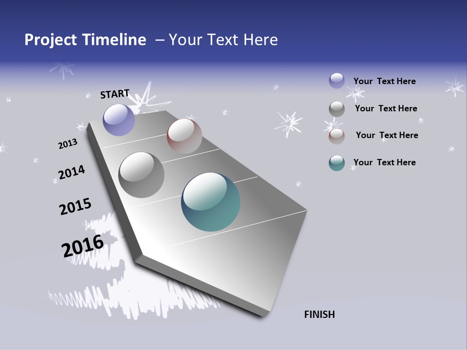 Snow Silent Cold PowerPoint Template