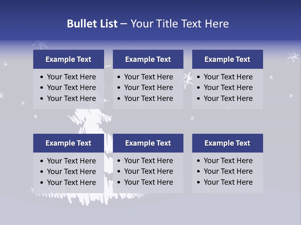 Snow Silent Cold PowerPoint Template