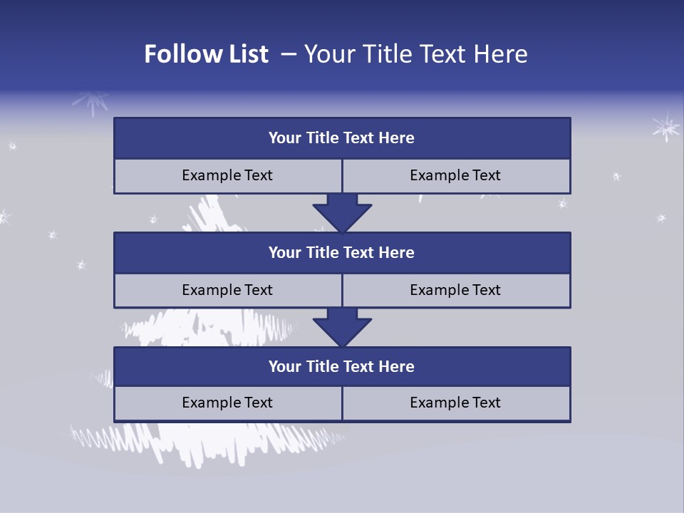 Snow Silent Cold PowerPoint Template
