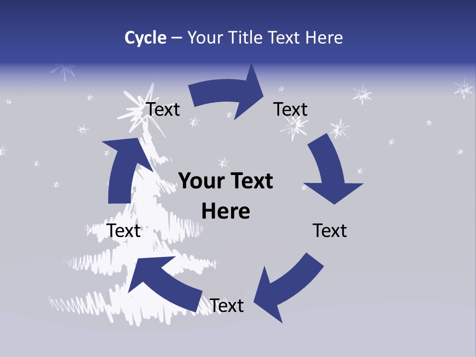 Snow Silent Cold PowerPoint Template