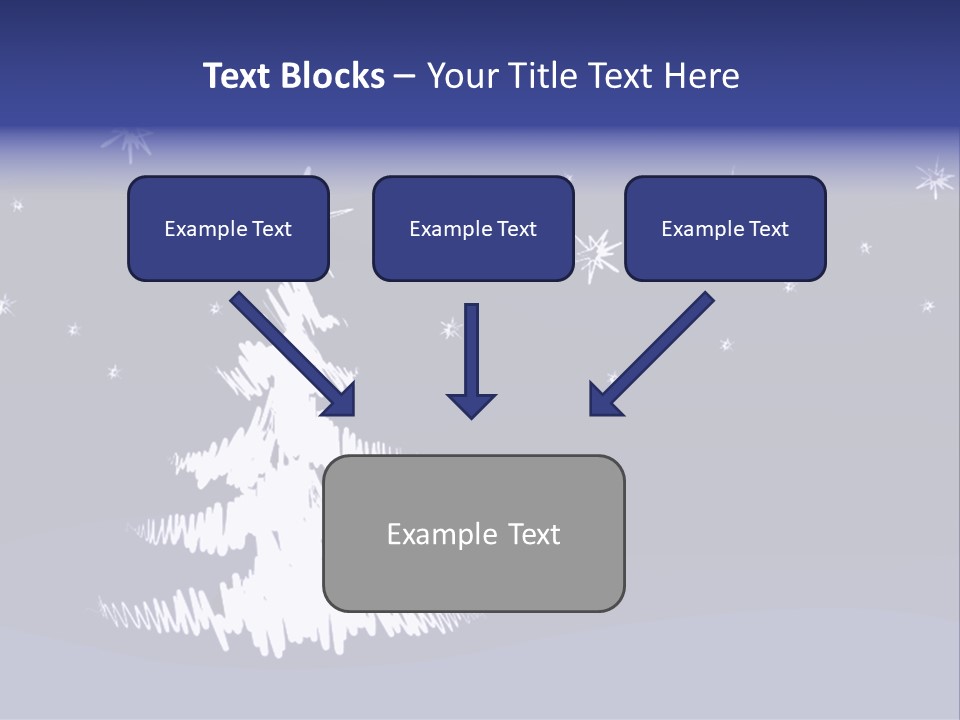 Snow Silent Cold PowerPoint Template