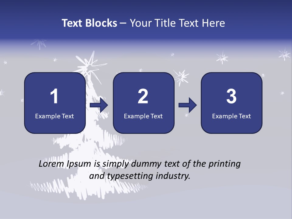 Snow Silent Cold PowerPoint Template