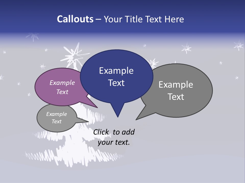 Snow Silent Cold PowerPoint Template