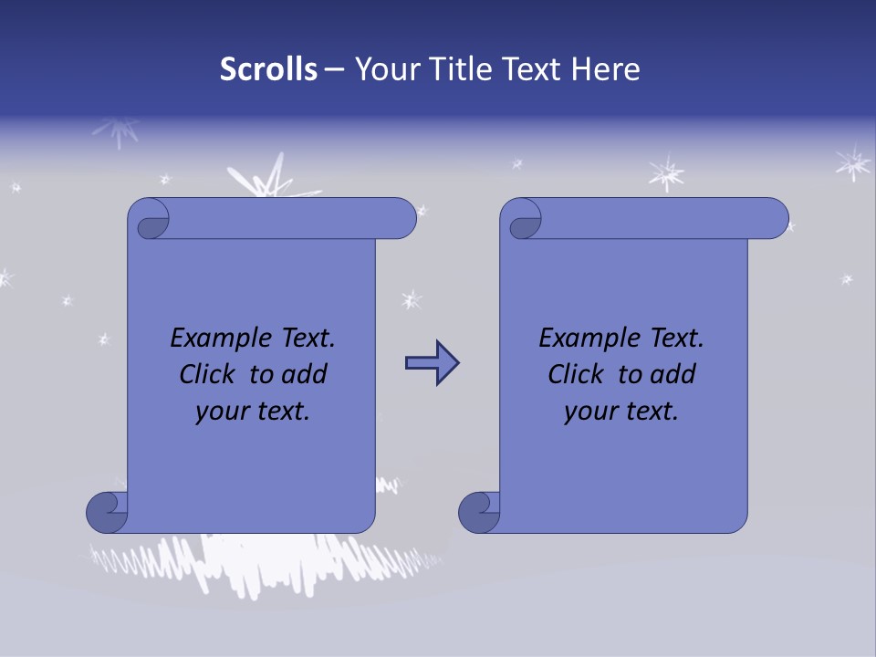 Snow Silent Cold PowerPoint Template