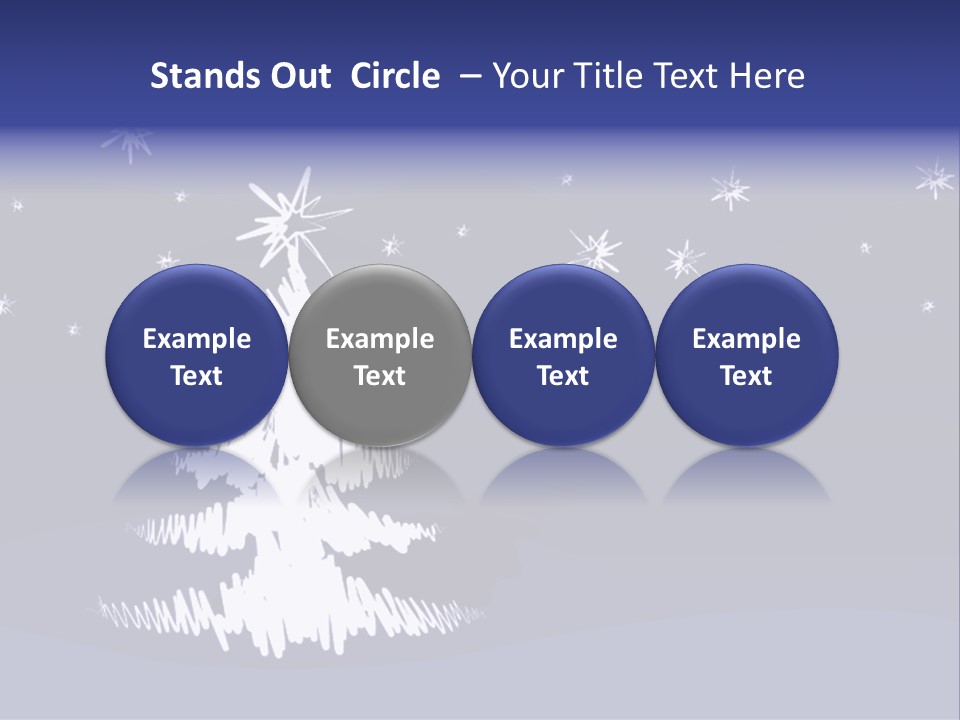 Snow Silent Cold PowerPoint Template
