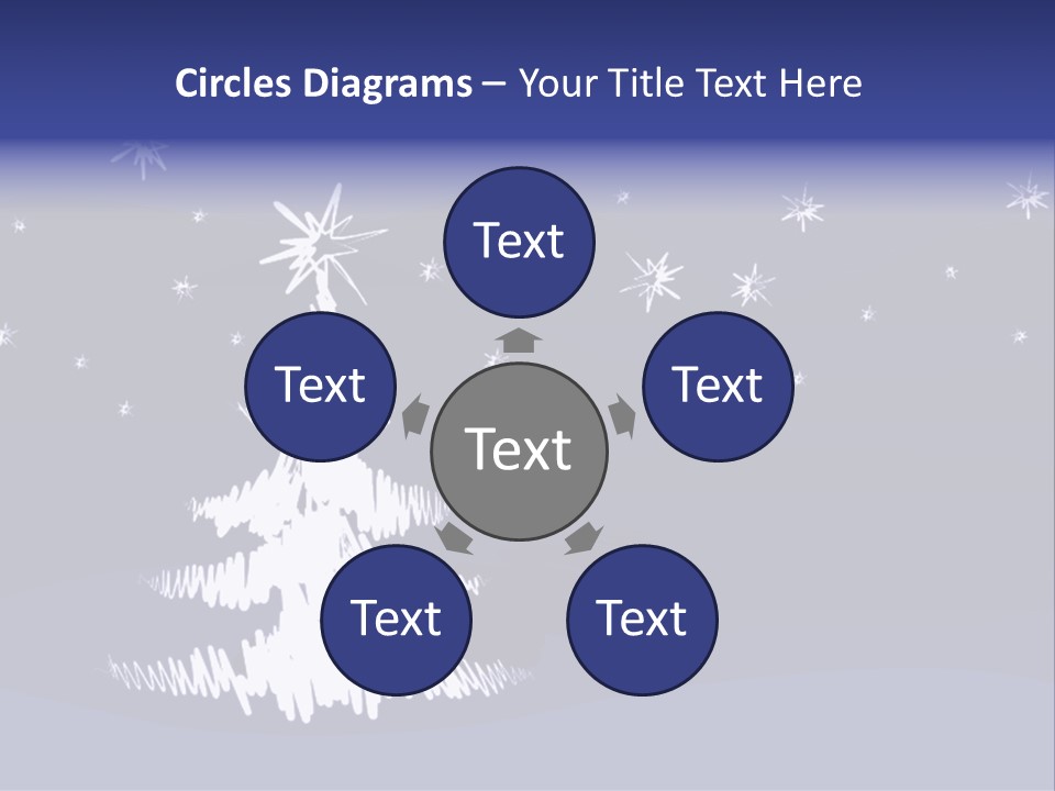 Snow Silent Cold PowerPoint Template