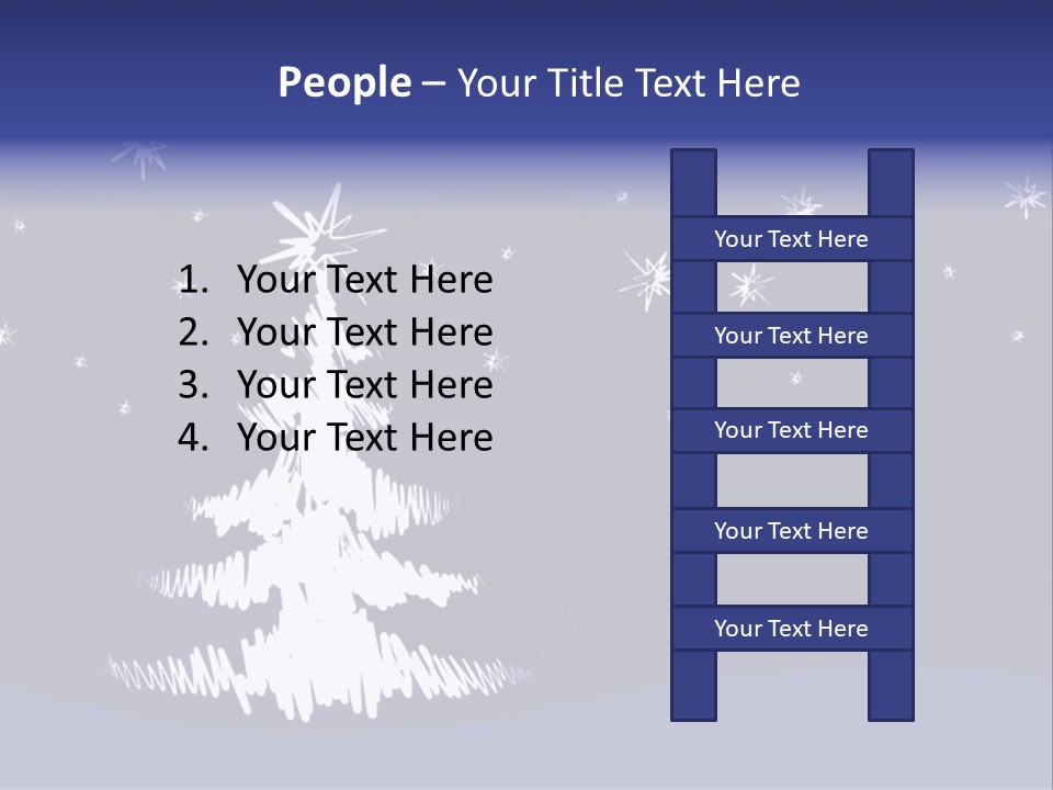 Snow Silent Cold PowerPoint Template