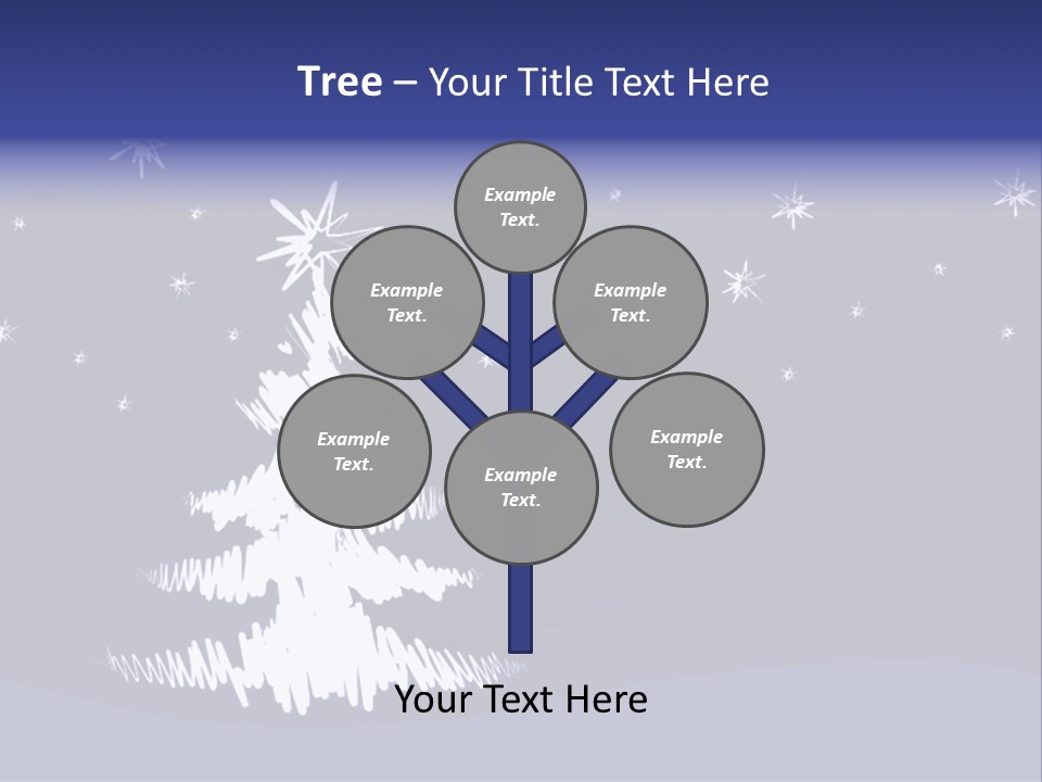Snow Silent Cold PowerPoint Template